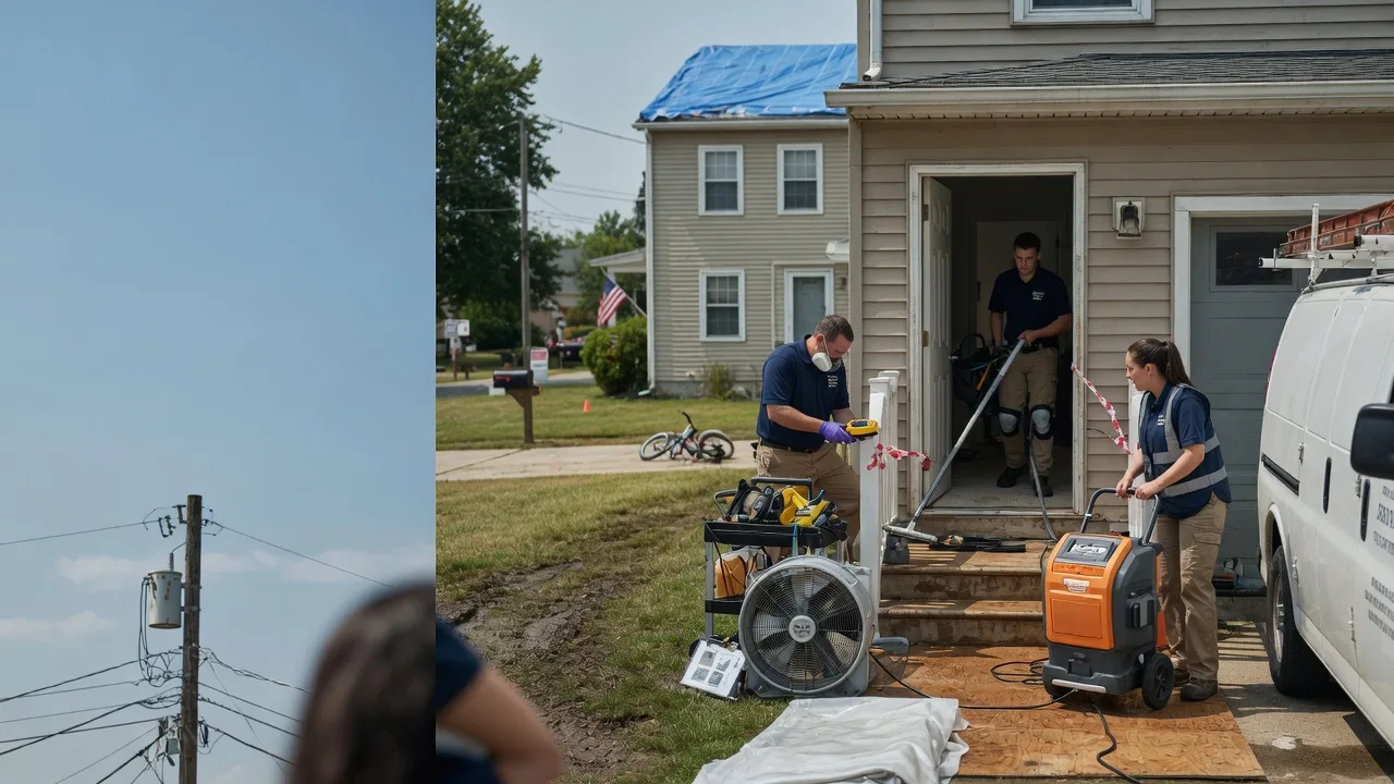 Water Damage Repair in Parshall, ND near me